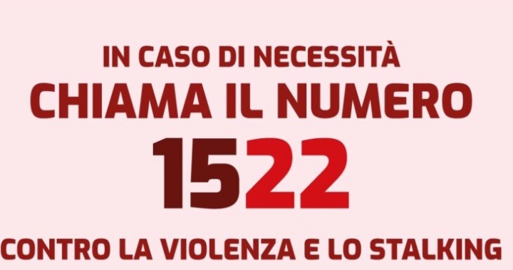 COME USARE IL NUMERO 1522 PER DENUNCIARE