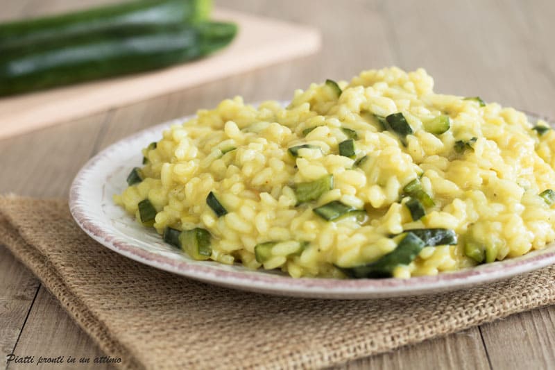 RISOTTO ALLE ZUCCHINE