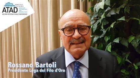 ROSSANO BARTOLI PRESIDENTE LEGA DEL FILO D'ORO